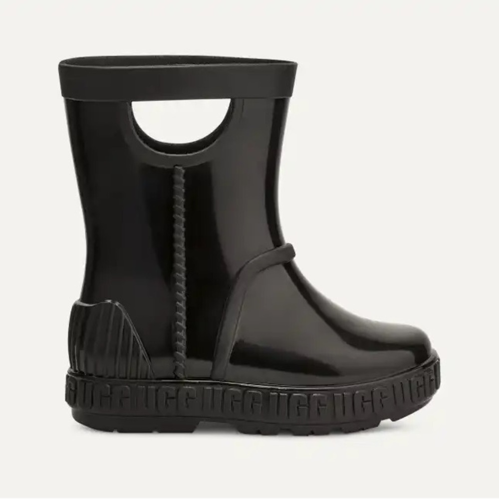 UGG UGG Drizlita Rain Boots Toddler Kids Size 12 Waterproof Black